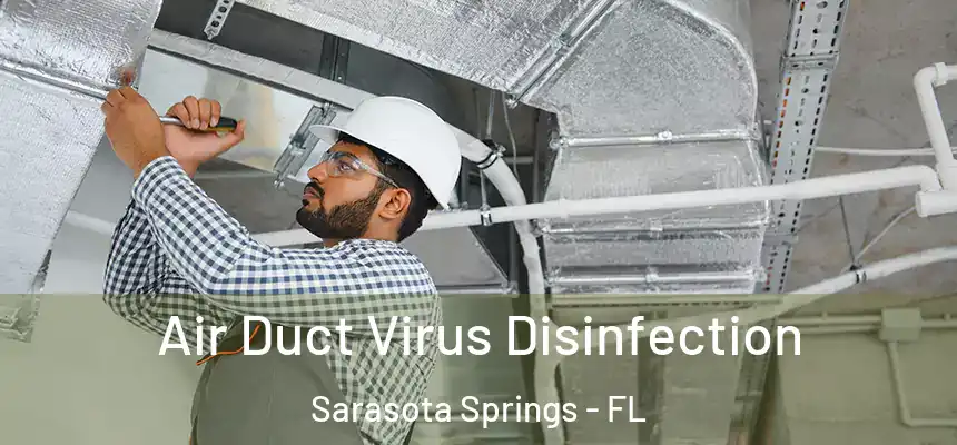 Air Duct Virus Disinfection Sarasota Springs - FL